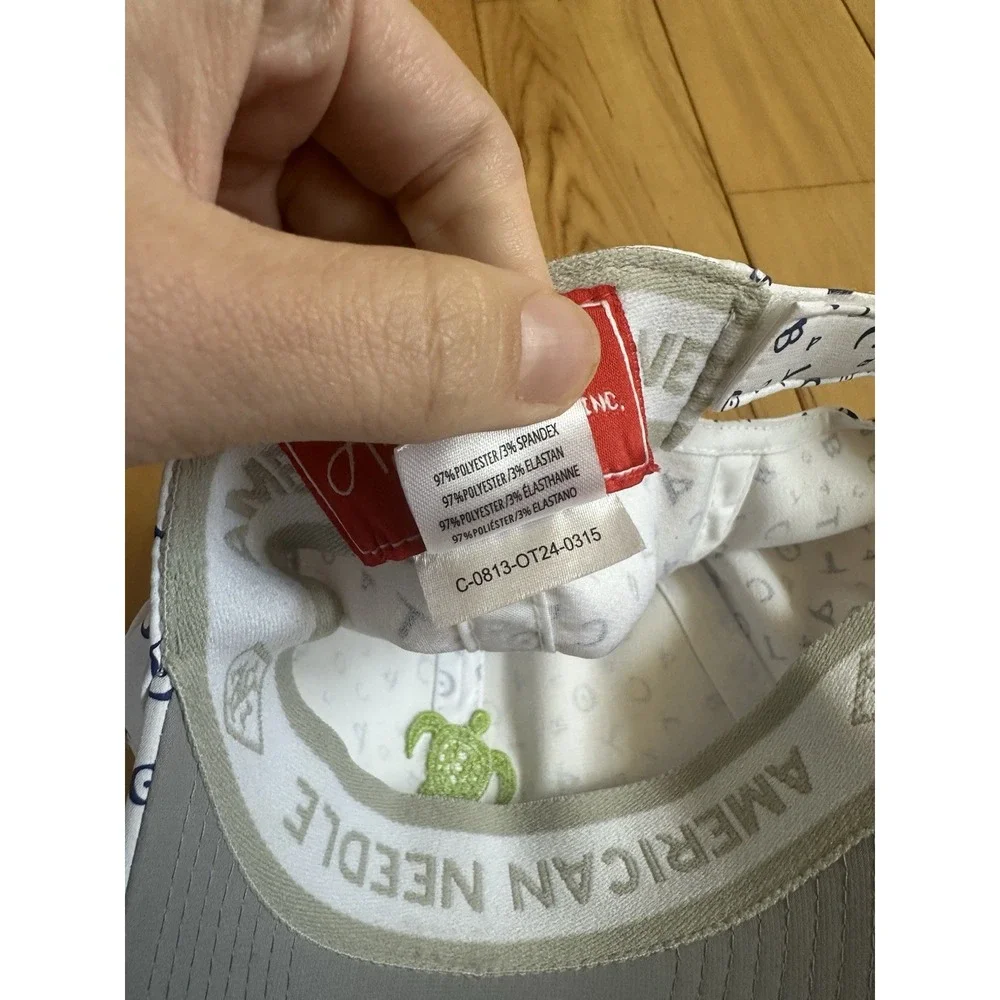 NWT American Needle Cabot Saint Lucia Scramble Kids Pace Turtle Hat Cap